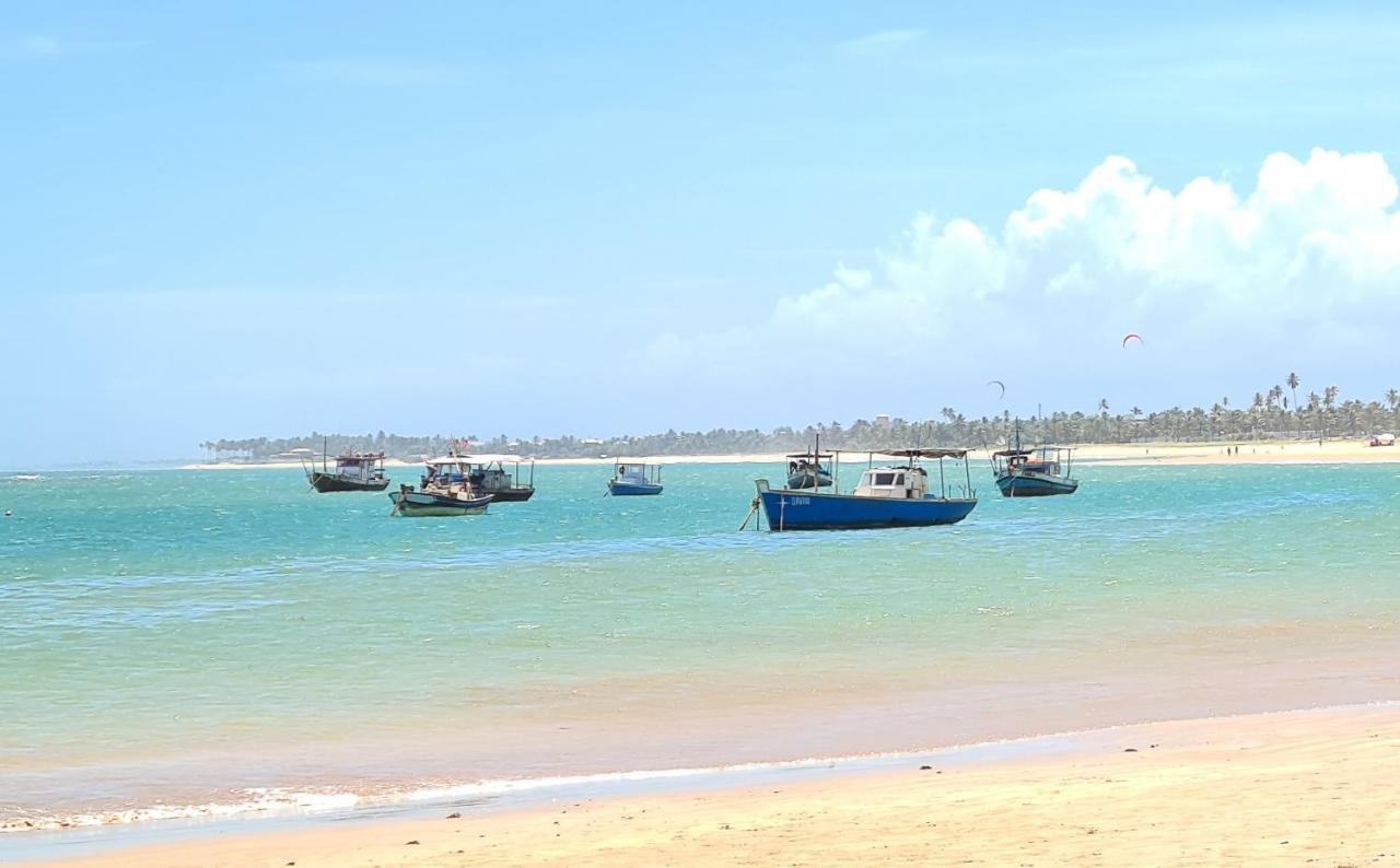 Apartamento Guarajuba pé na areia Exterior foto