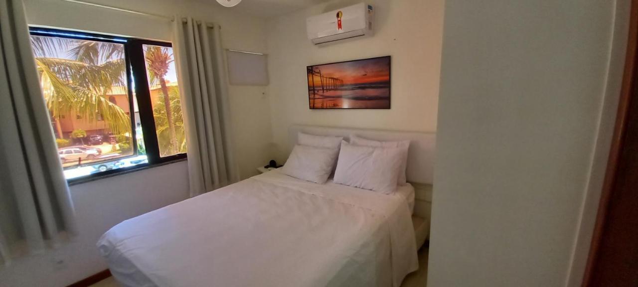 Apartamento Guarajuba pé na areia Exterior foto