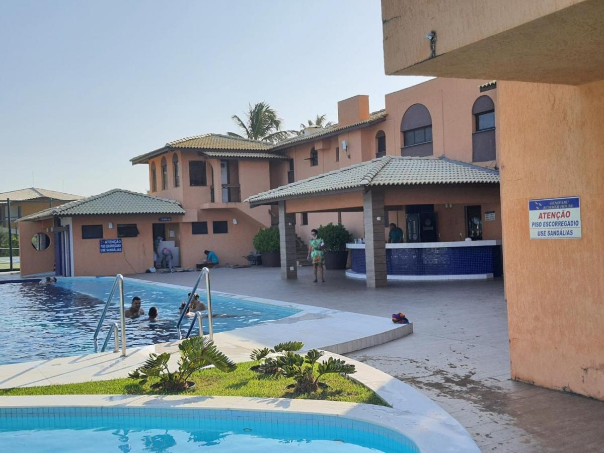 Apartamento Guarajuba pé na areia Exterior foto